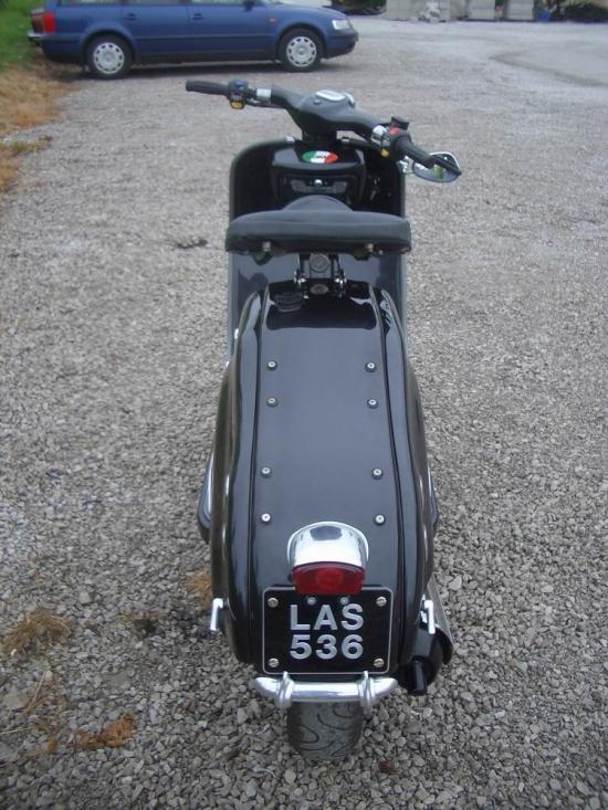 Lambretta Auto Conversion Frame  : The Model C Was The First Lambretta Scooter To Be Imported The United Kingdom.